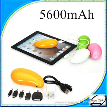 Mango-Shaped Portable 5600mAh Mobile Power Bank